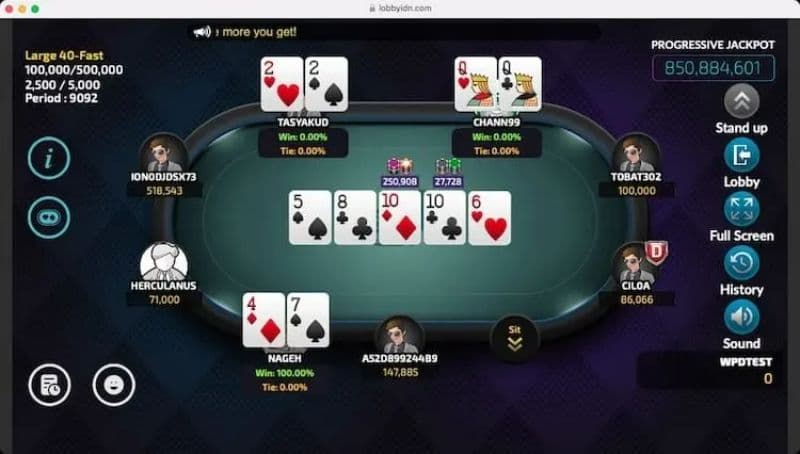 ướng dẫn cách chơi IDN Poker